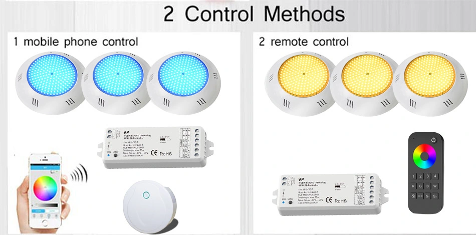 Hotook 15 Years OEM ODM Manufacturer 12V 24V IP68 Inground Underground Fountain Pond Underwater Pool Light LED