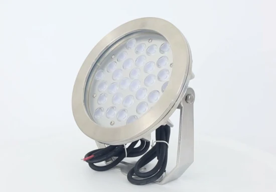 Luz de piscina de fuente subacuática de punto exterior LED