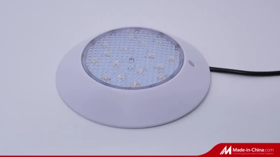 IP68 Impermeable 18W / 24W RGB LED Luz subacuática, Luz de piscina ultrafina montada en la pared