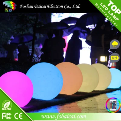 Bolas de billar LED flotantes Bola de luz LED